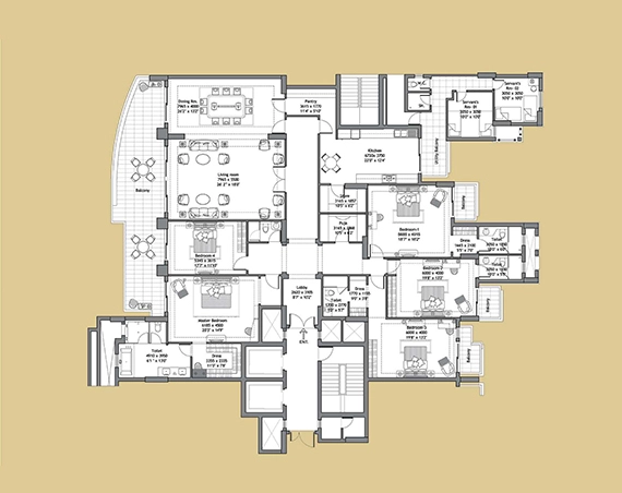 trump tower layout