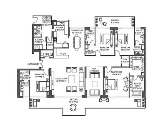 trump tower layout