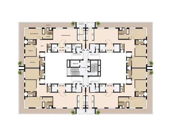 trump tower layout