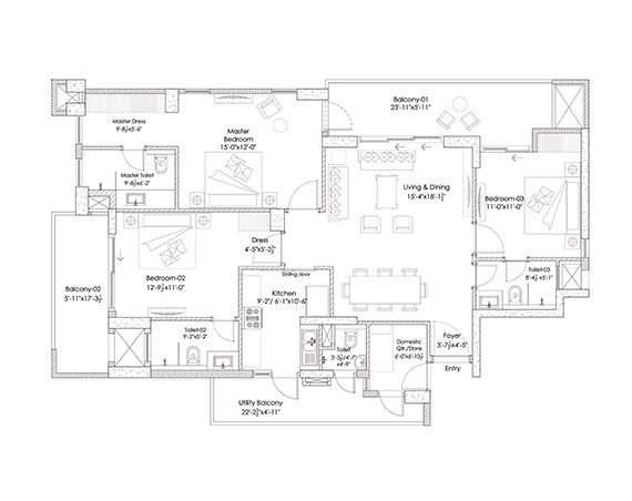 trump tower layout