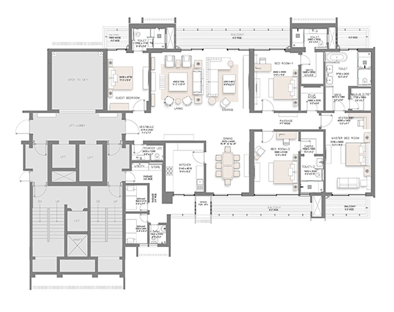 trump tower layout