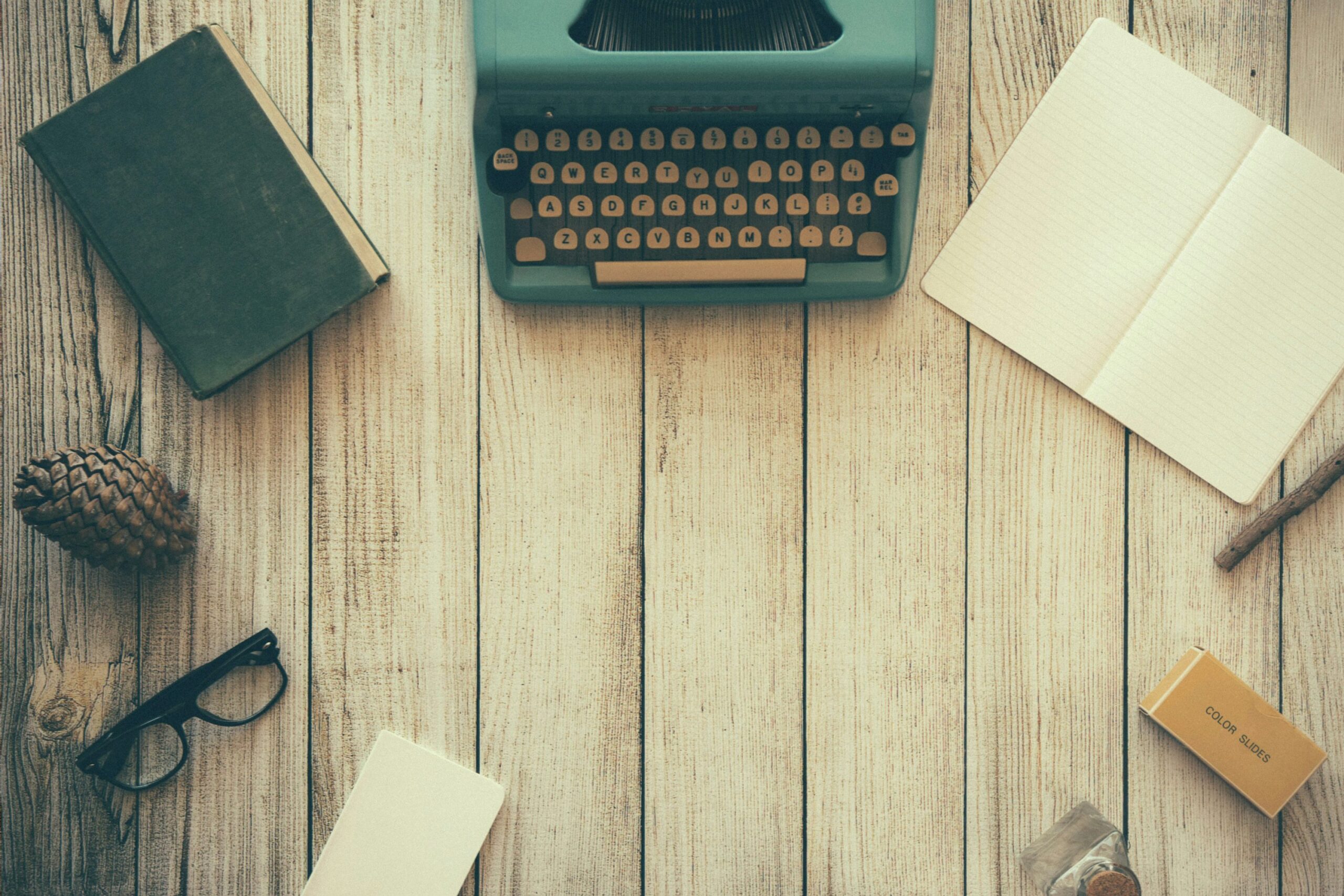 Stationary items kept to write blogs