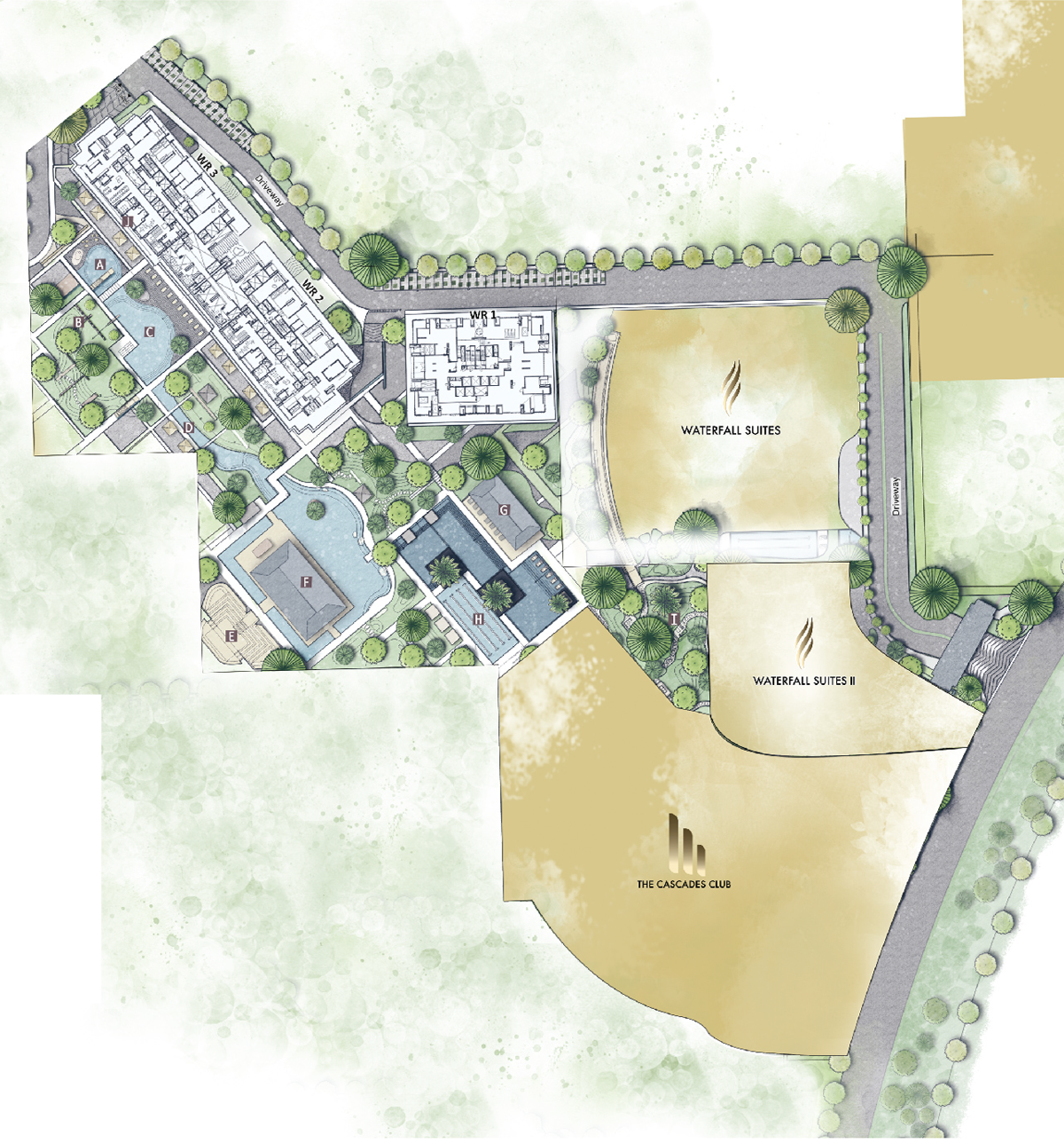 Krisumi Waterside Residences - Layout